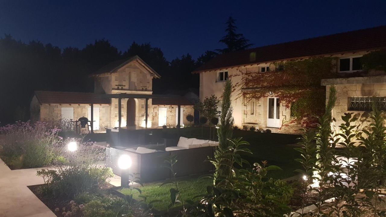 Villa Entiere Du Chateau Lacroix De Civrac 3 Ch, 3 Sdb, Piscine Xxl,Sauna, 4 Etoiles,7 Pers Zewnętrze zdjęcie